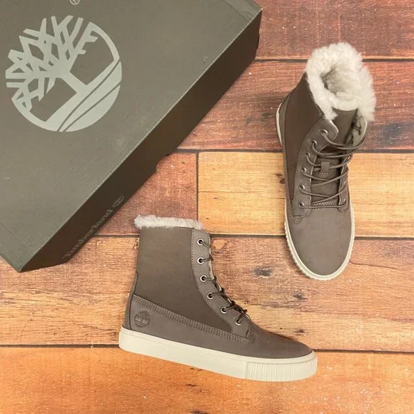 Timberland Shoes Timberland Womens Skyla Bay Taupe Fleece